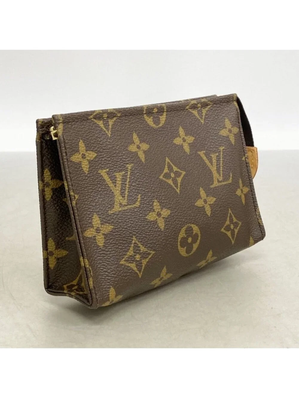 Louis Vuitton Pouch Monogram Pochette Toilette 15 Brown